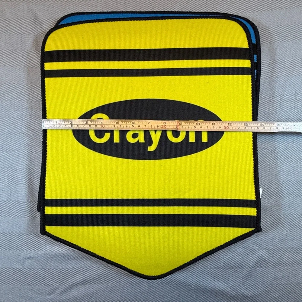 Akaixi Crayon Shaped Floor Mats Set of 6 Multicolor Classroom Playroom Decor